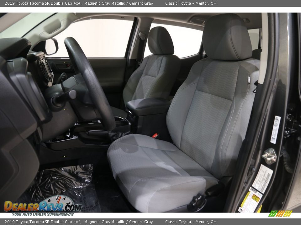 2019 Toyota Tacoma SR Double Cab 4x4 Magnetic Gray Metallic / Cement Gray Photo #5