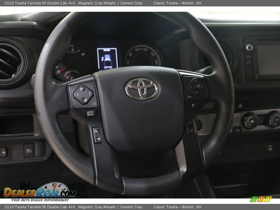 2019 Toyota Tacoma SR Double Cab 4x4 Magnetic Gray Metallic / Cement Gray Photo #7