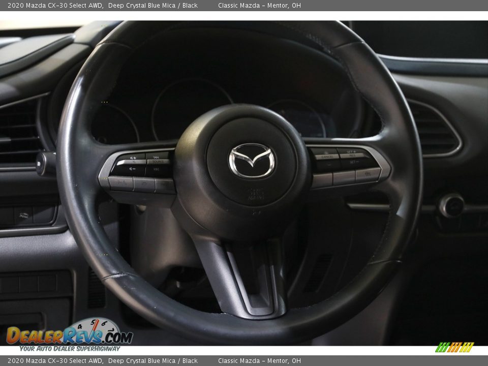 2020 Mazda CX-30 Select AWD Deep Crystal Blue Mica / Black Photo #7