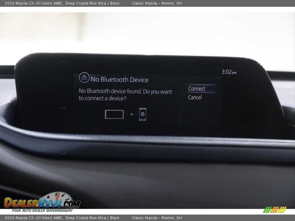 2020 Mazda CX-30 Select AWD Deep Crystal Blue Mica / Black Photo #10