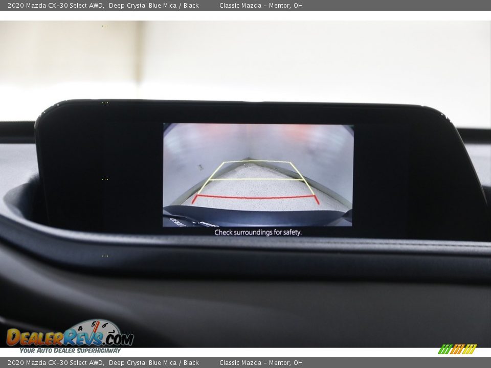 2020 Mazda CX-30 Select AWD Deep Crystal Blue Mica / Black Photo #12