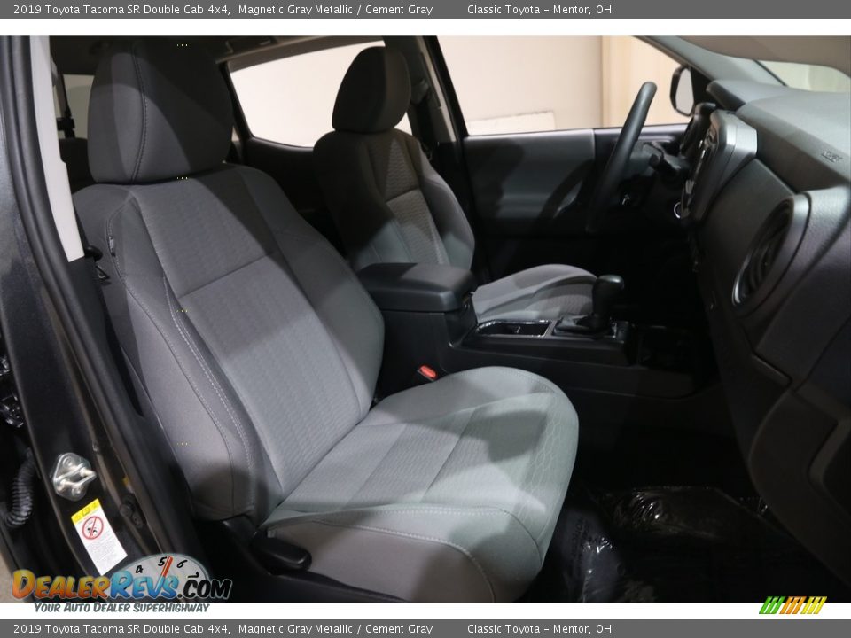 2019 Toyota Tacoma SR Double Cab 4x4 Magnetic Gray Metallic / Cement Gray Photo #14