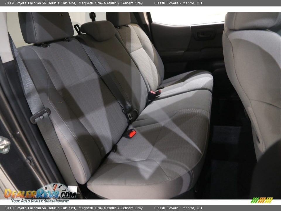 2019 Toyota Tacoma SR Double Cab 4x4 Magnetic Gray Metallic / Cement Gray Photo #15