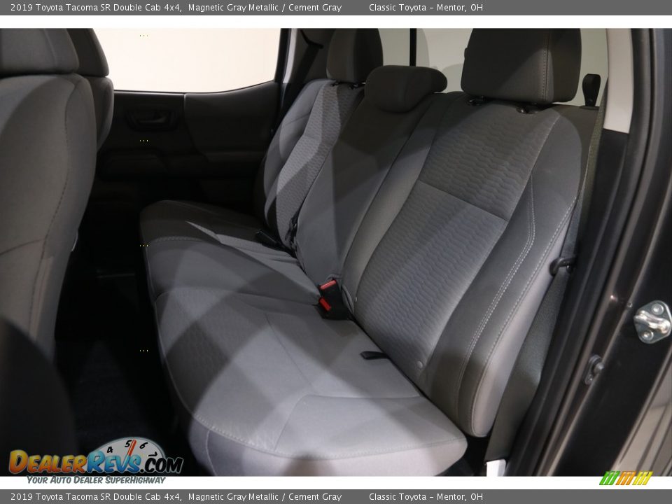 2019 Toyota Tacoma SR Double Cab 4x4 Magnetic Gray Metallic / Cement Gray Photo #16