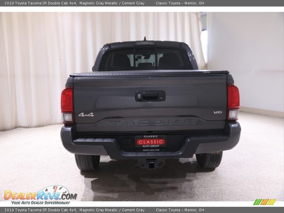 2019 Toyota Tacoma SR Double Cab 4x4 Magnetic Gray Metallic / Cement Gray Photo #17
