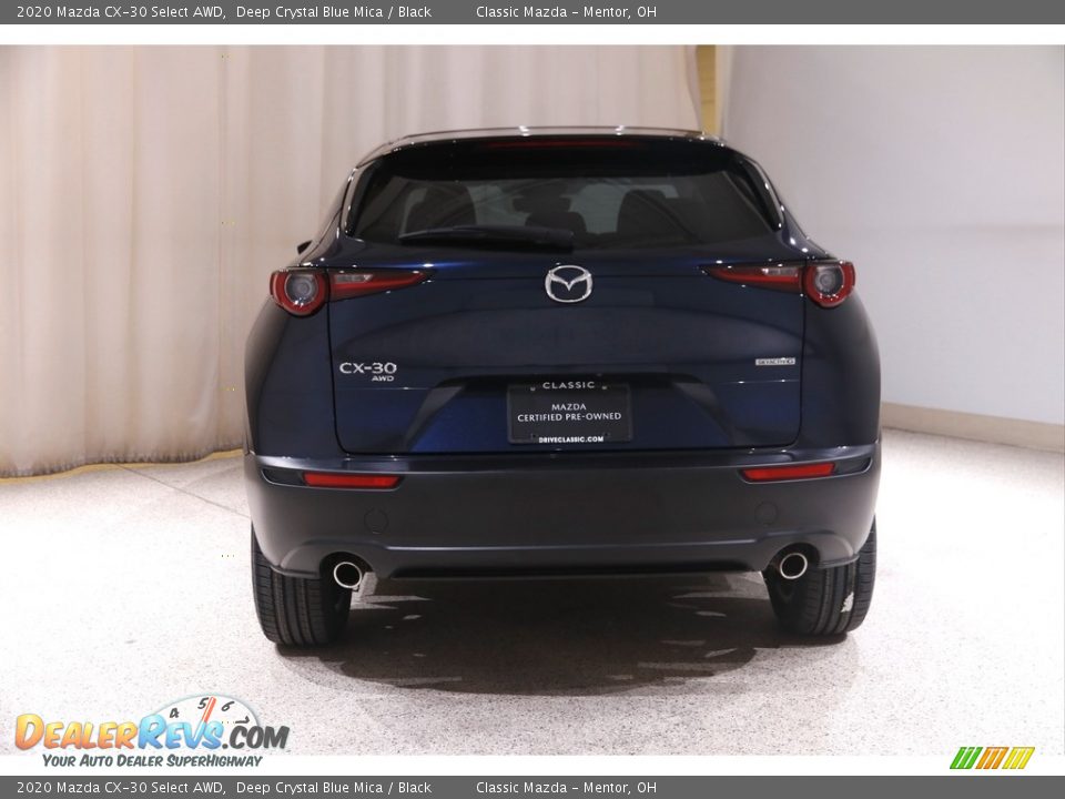 2020 Mazda CX-30 Select AWD Deep Crystal Blue Mica / Black Photo #17