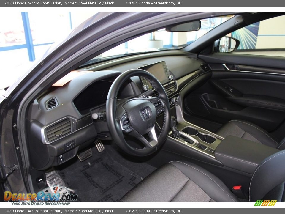 2020 Honda Accord Sport Sedan Modern Steel Metallic / Black Photo #26