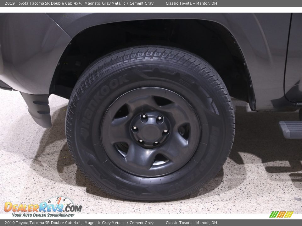 2019 Toyota Tacoma SR Double Cab 4x4 Magnetic Gray Metallic / Cement Gray Photo #19