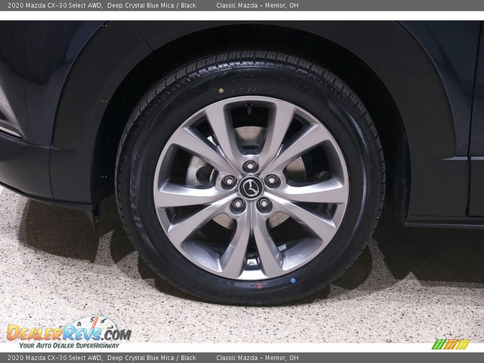 2020 Mazda CX-30 Select AWD Deep Crystal Blue Mica / Black Photo #19