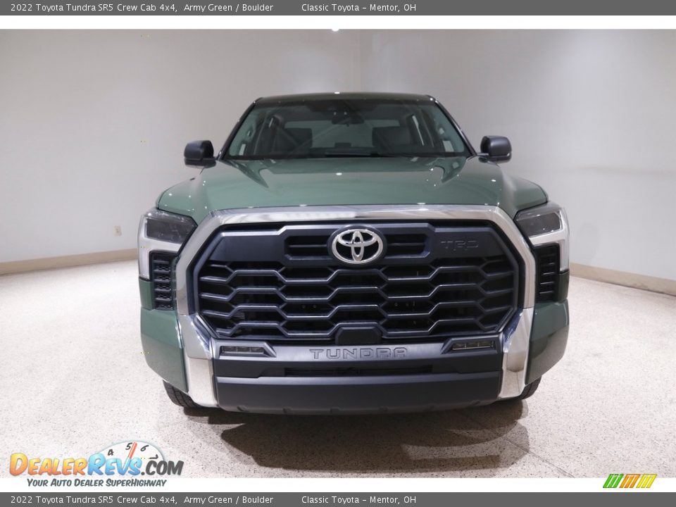 2022 Toyota Tundra SR5 Crew Cab 4x4 Army Green / Boulder Photo #2
