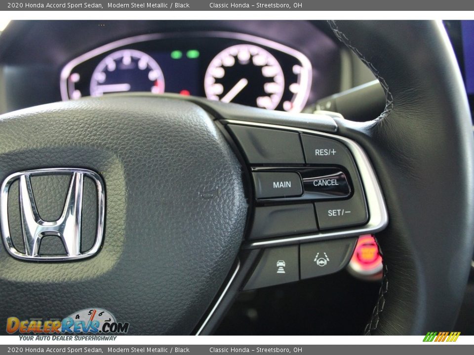 2020 Honda Accord Sport Sedan Modern Steel Metallic / Black Photo #31