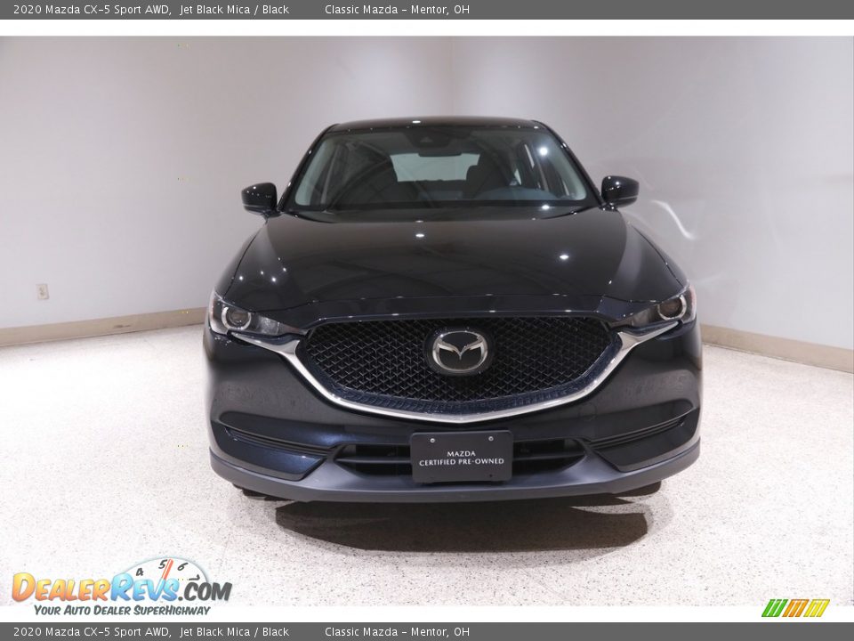 2020 Mazda CX-5 Sport AWD Jet Black Mica / Black Photo #2