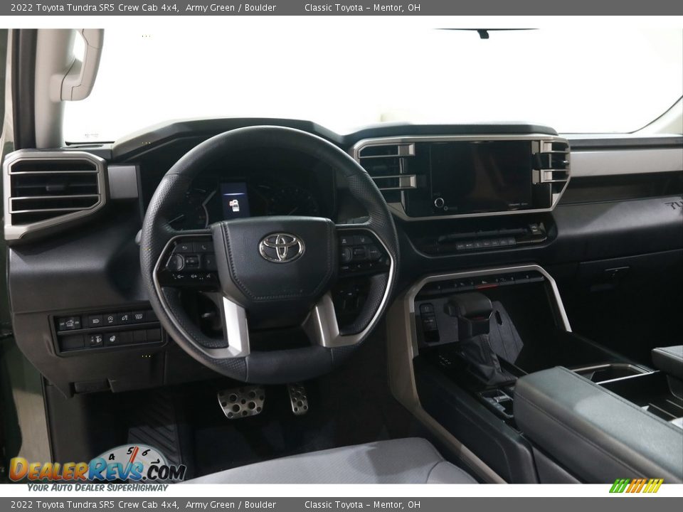 2022 Toyota Tundra SR5 Crew Cab 4x4 Army Green / Boulder Photo #6