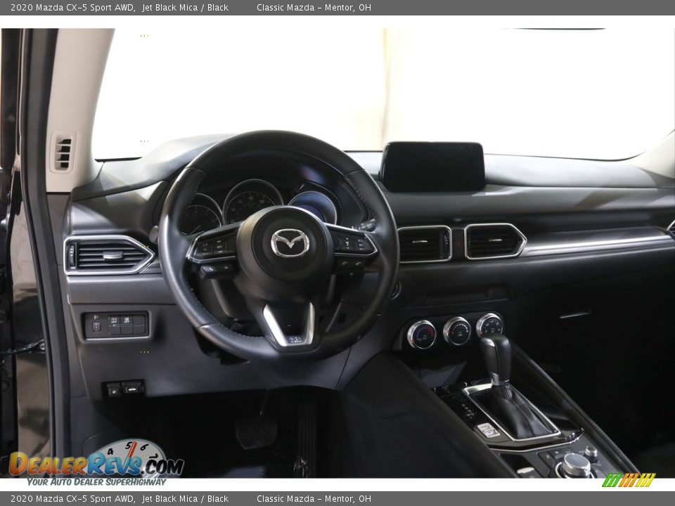 2020 Mazda CX-5 Sport AWD Jet Black Mica / Black Photo #6