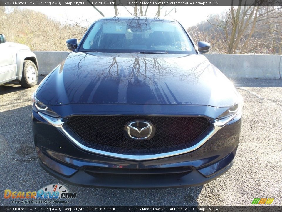 2020 Mazda CX-5 Touring AWD Deep Crystal Blue Mica / Black Photo #5