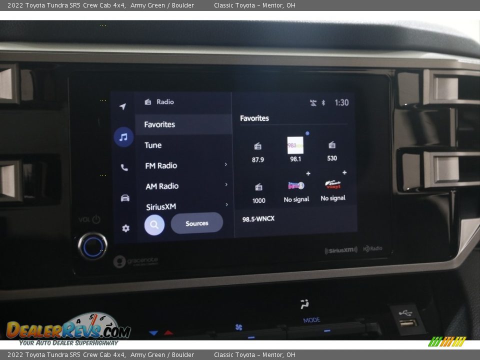 2022 Toyota Tundra SR5 Crew Cab 4x4 Army Green / Boulder Photo #10