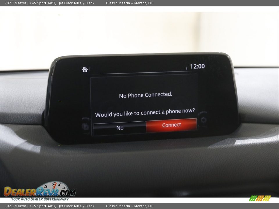 2020 Mazda CX-5 Sport AWD Jet Black Mica / Black Photo #10