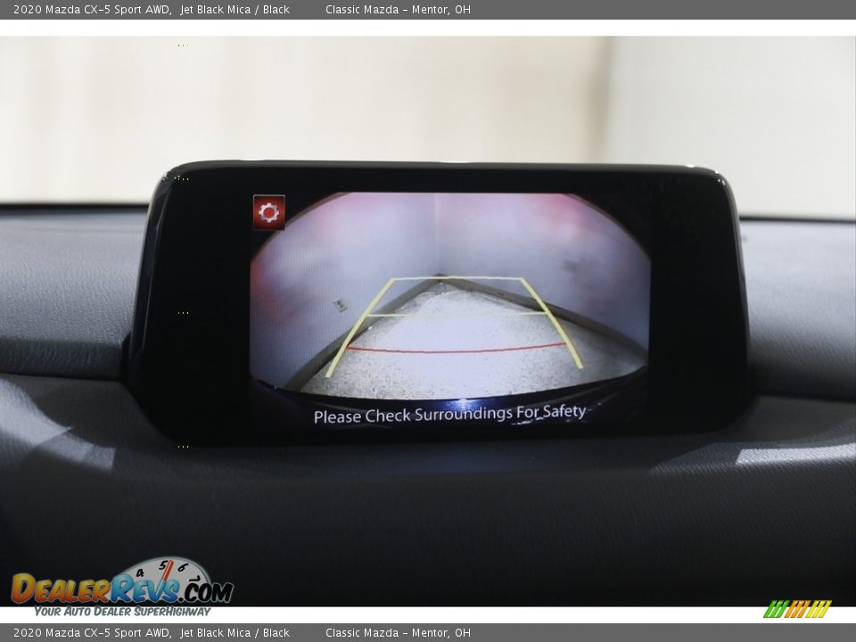 2020 Mazda CX-5 Sport AWD Jet Black Mica / Black Photo #12
