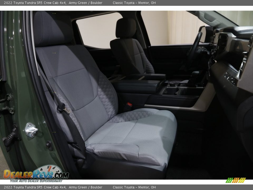 2022 Toyota Tundra SR5 Crew Cab 4x4 Army Green / Boulder Photo #15