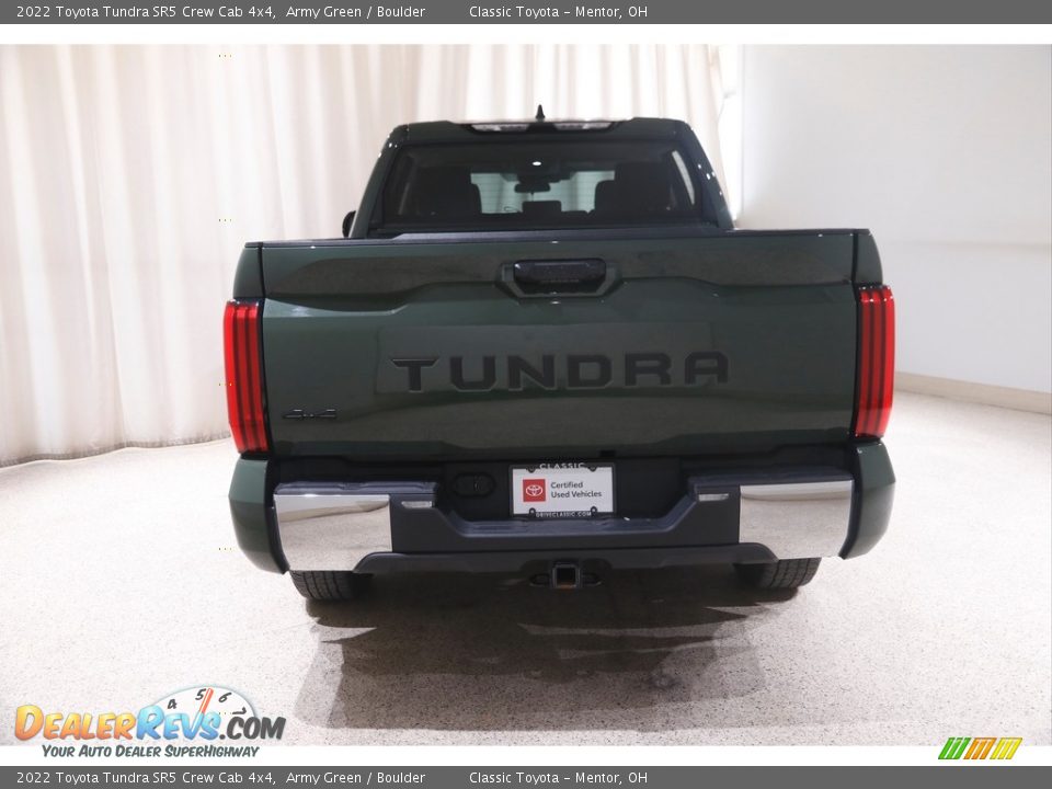 2022 Toyota Tundra SR5 Crew Cab 4x4 Army Green / Boulder Photo #18