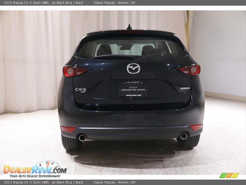2020 Mazda CX-5 Sport AWD Jet Black Mica / Black Photo #17