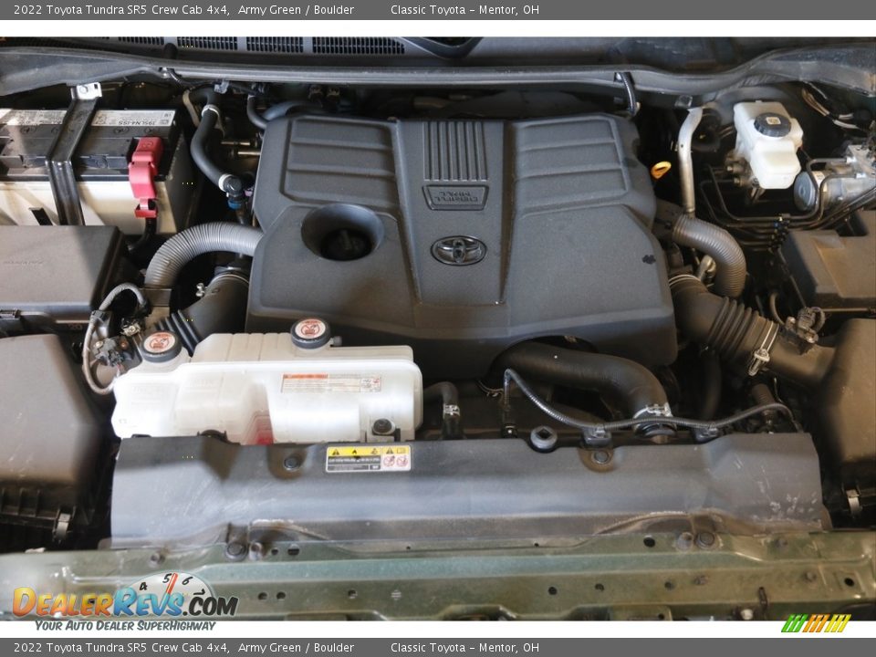 2022 Toyota Tundra SR5 Crew Cab 4x4 Army Green / Boulder Photo #19