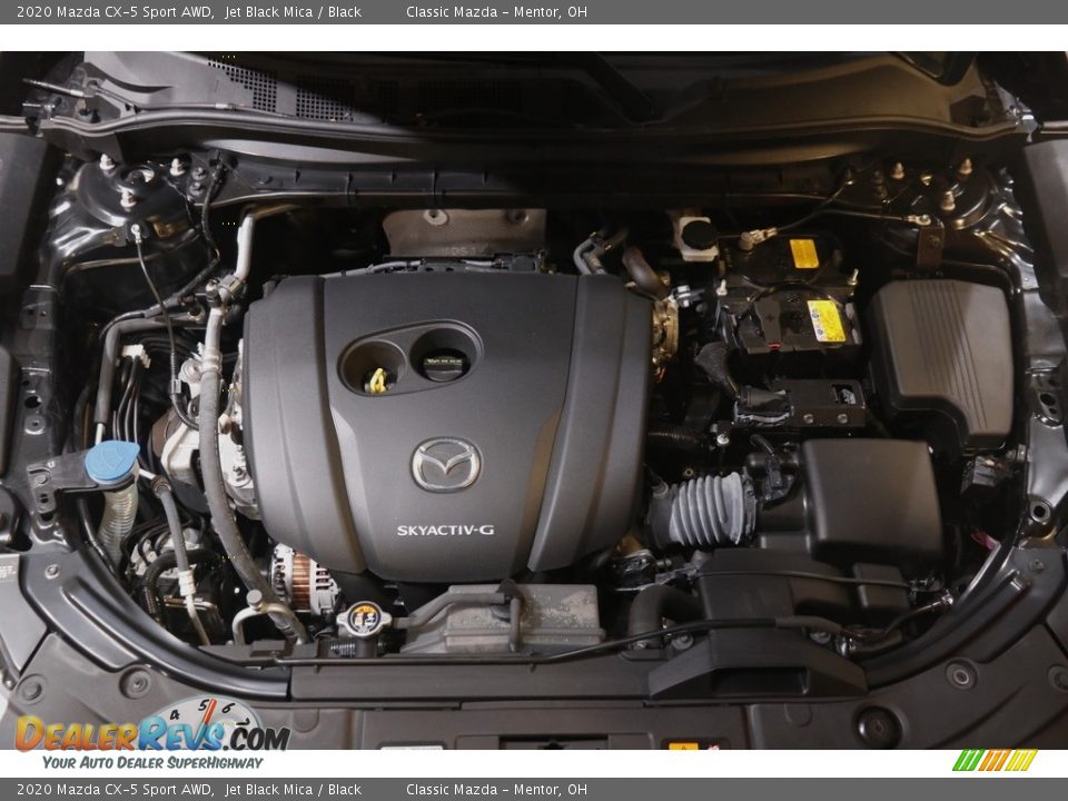 2020 Mazda CX-5 Sport AWD Jet Black Mica / Black Photo #18
