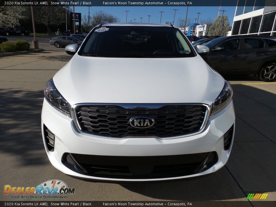 2020 Kia Sorento LX AWD Snow White Pearl / Black Photo #8