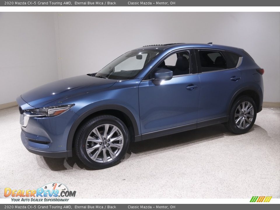2020 Mazda CX-5 Grand Touring AWD Eternal Blue Mica / Black Photo #3