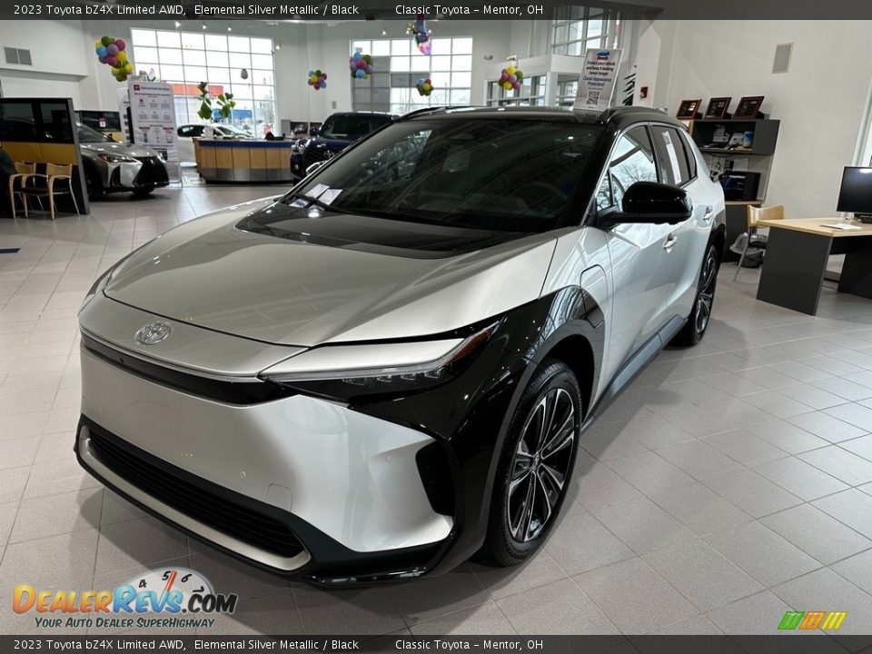 Front 3/4 View of 2023 Toyota bZ4X Limited AWD Photo #1