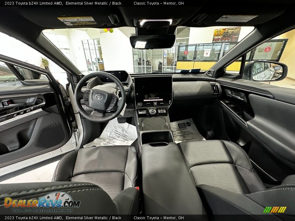 Black Interior - 2023 Toyota bZ4X Limited AWD Photo #2