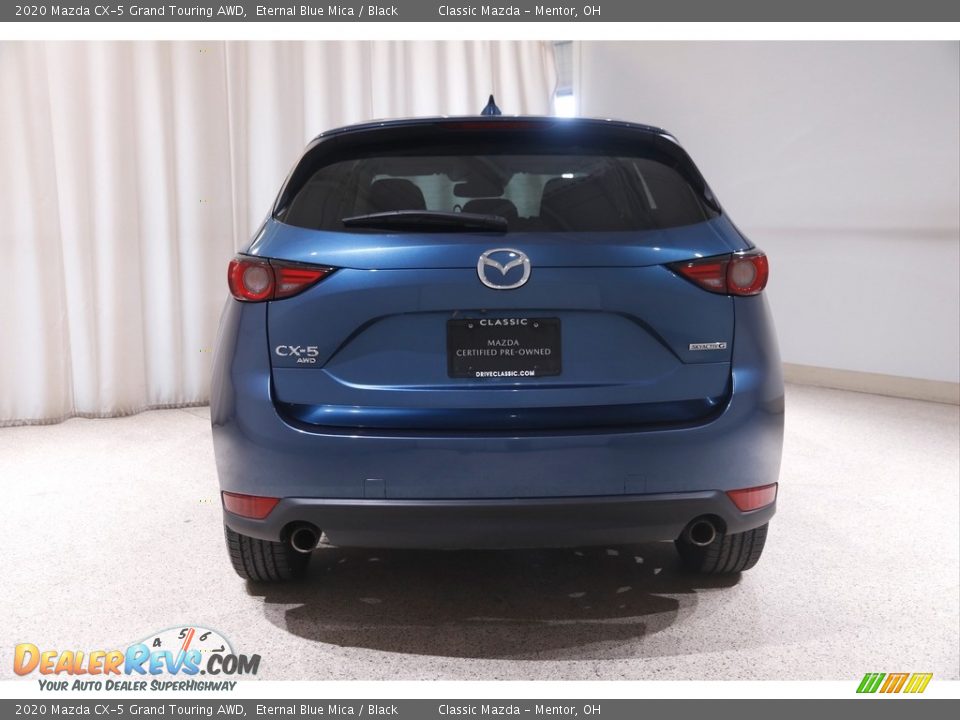 2020 Mazda CX-5 Grand Touring AWD Eternal Blue Mica / Black Photo #18