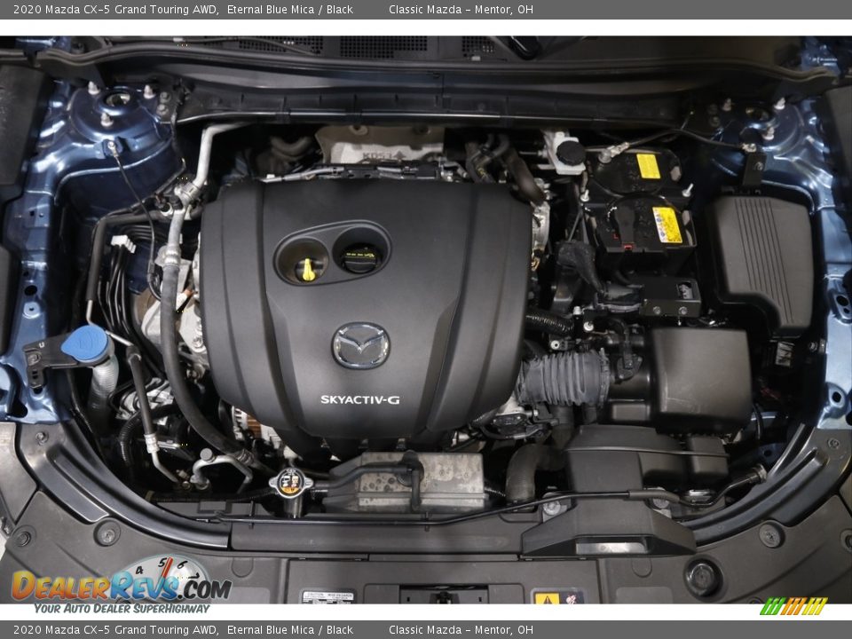 2020 Mazda CX-5 Grand Touring AWD Eternal Blue Mica / Black Photo #19