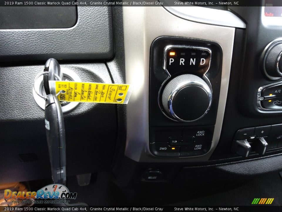 2019 Ram 1500 Classic Warlock Quad Cab 4x4 Granite Crystal Metallic / Black/Diesel Gray Photo #21