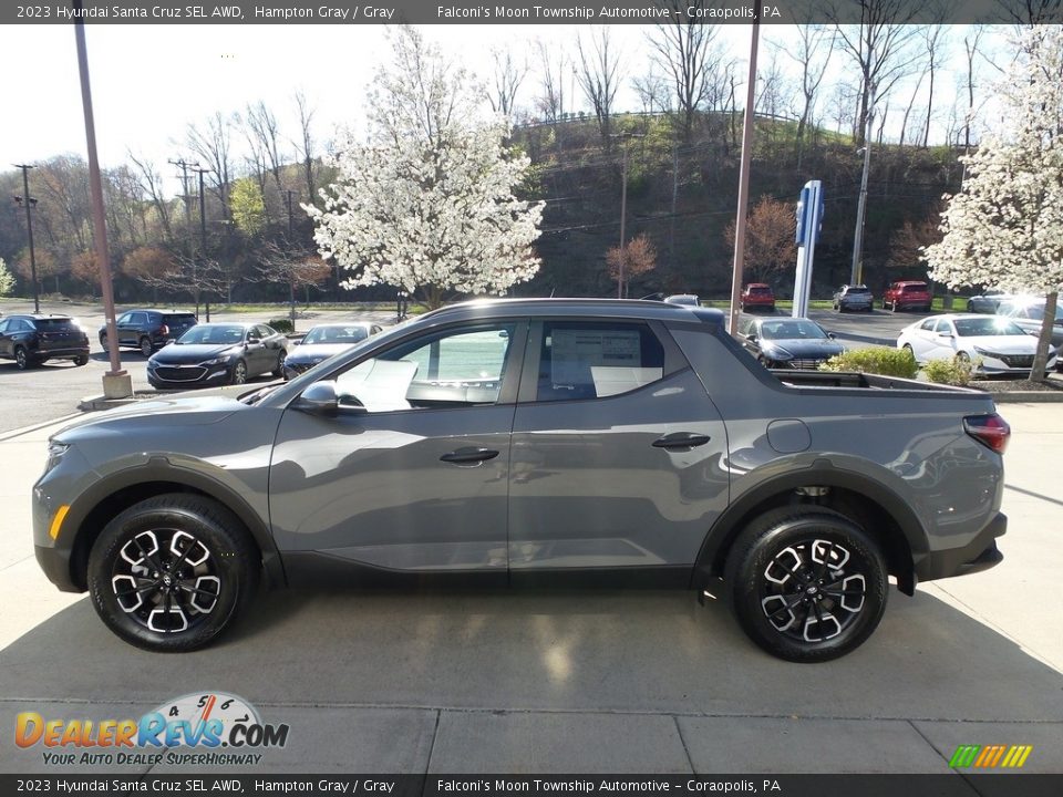 2023 Hyundai Santa Cruz SEL AWD Hampton Gray / Gray Photo #6