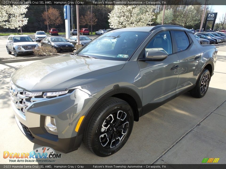 2023 Hyundai Santa Cruz SEL AWD Hampton Gray / Gray Photo #7