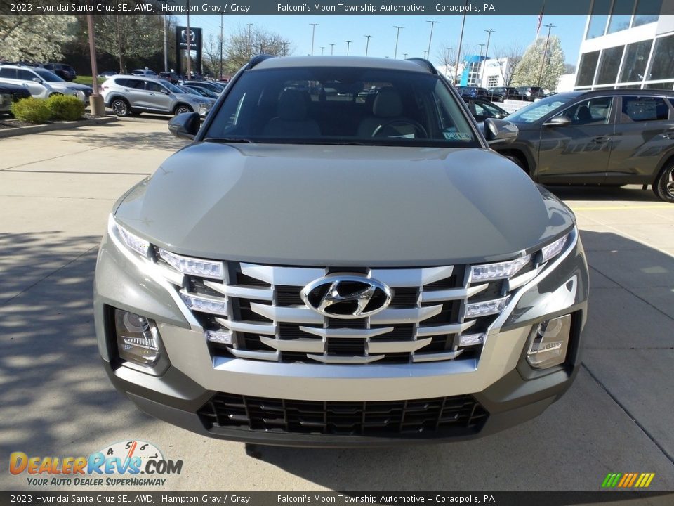 2023 Hyundai Santa Cruz SEL AWD Hampton Gray / Gray Photo #8