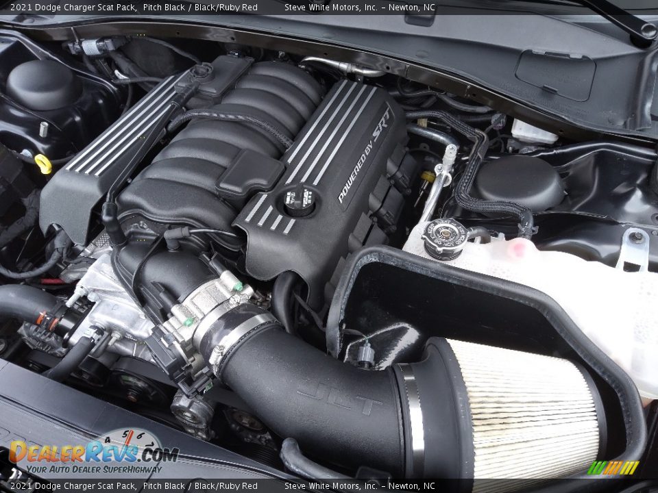 2021 Dodge Charger Scat Pack 392 SRT 6.4 Liter HEMI OHV-16 Valve VVT MDS V8 Engine Photo #11