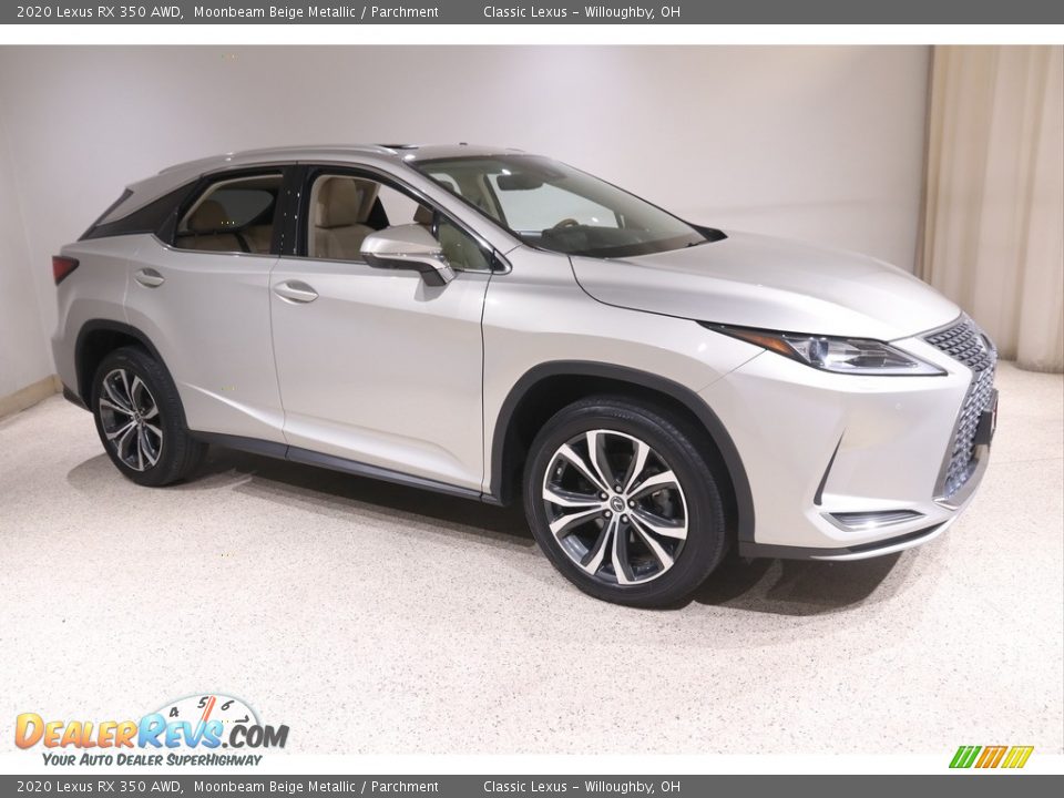 Moonbeam Beige Metallic 2020 Lexus RX 350 AWD Photo #1