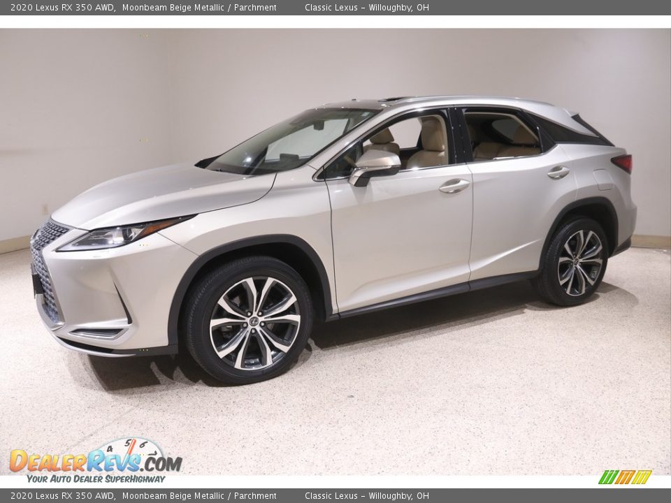 Front 3/4 View of 2020 Lexus RX 350 AWD Photo #3