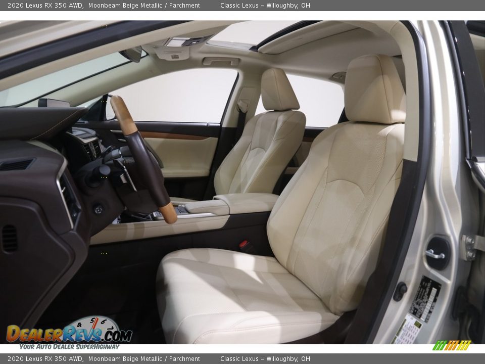 Front Seat of 2020 Lexus RX 350 AWD Photo #5