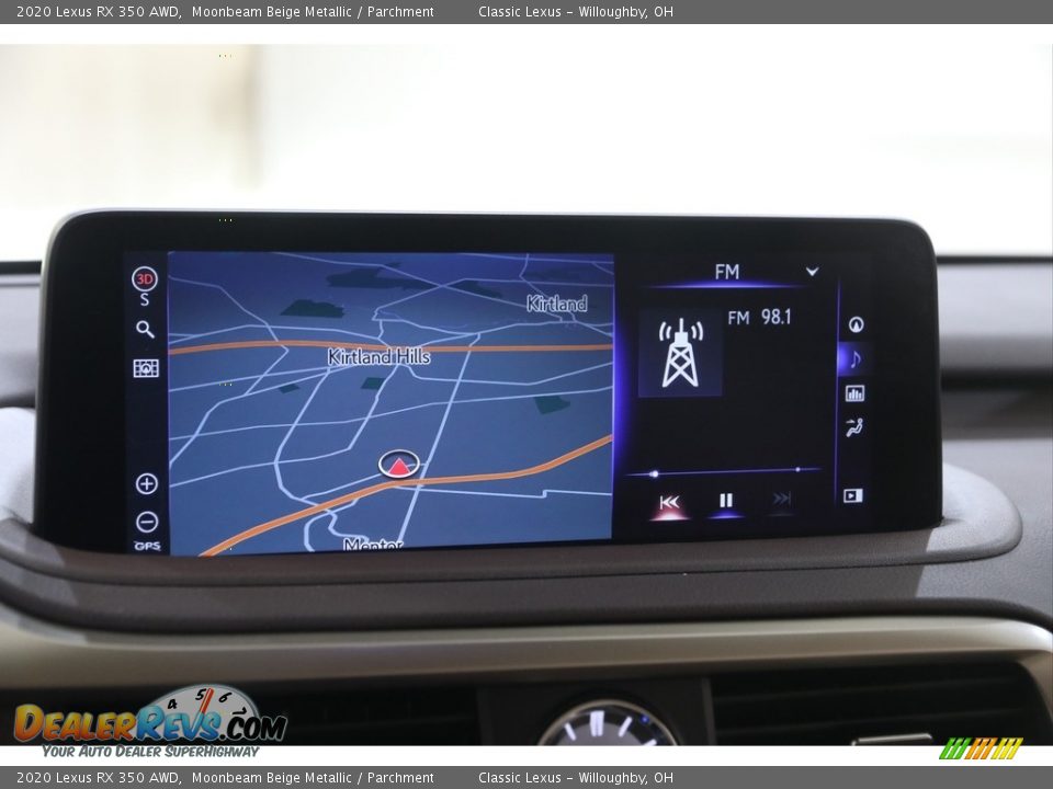 Navigation of 2020 Lexus RX 350 AWD Photo #10