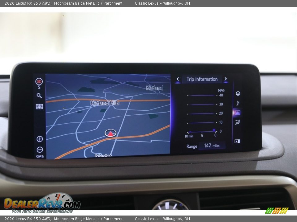 Navigation of 2020 Lexus RX 350 AWD Photo #11