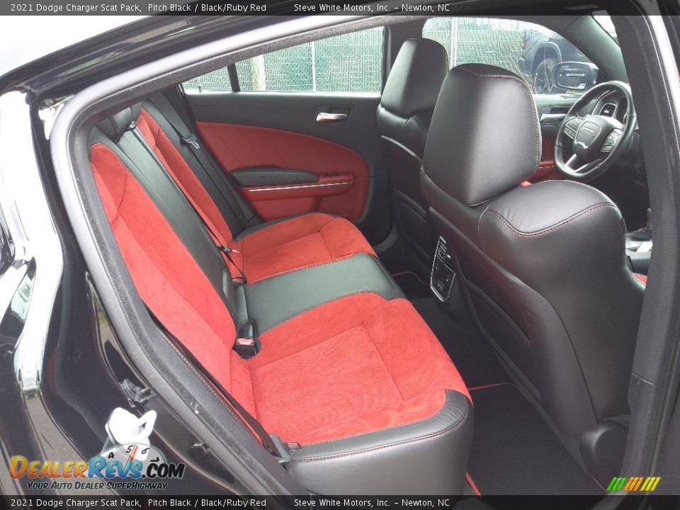 Rear Seat of 2021 Dodge Charger Scat Pack Photo #18
