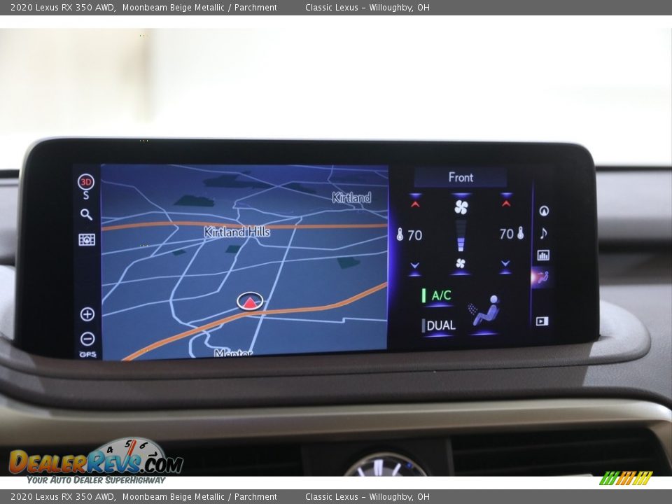 Navigation of 2020 Lexus RX 350 AWD Photo #12