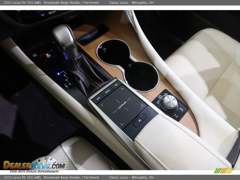 2020 Lexus RX 350 AWD Moonbeam Beige Metallic / Parchment Photo #14