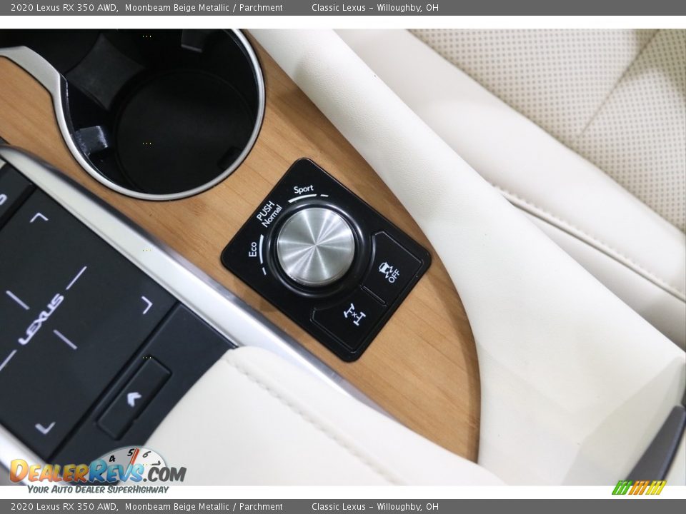 2020 Lexus RX 350 AWD Moonbeam Beige Metallic / Parchment Photo #15