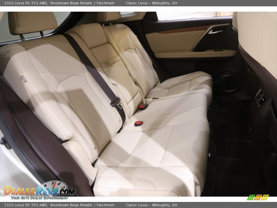 2020 Lexus RX 350 AWD Moonbeam Beige Metallic / Parchment Photo #18