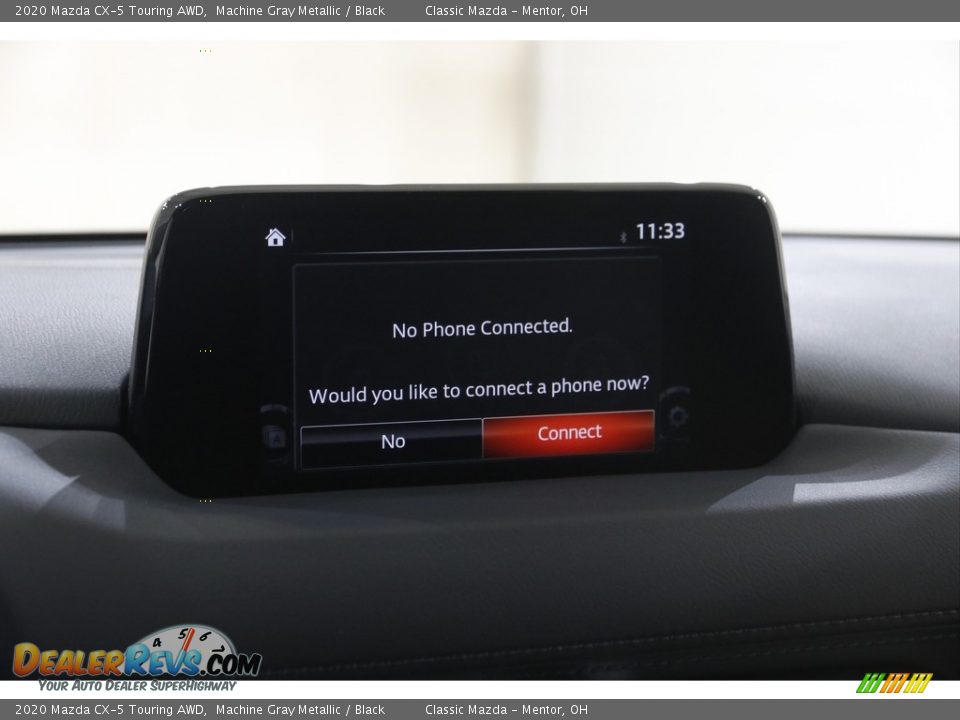 2020 Mazda CX-5 Touring AWD Machine Gray Metallic / Black Photo #10