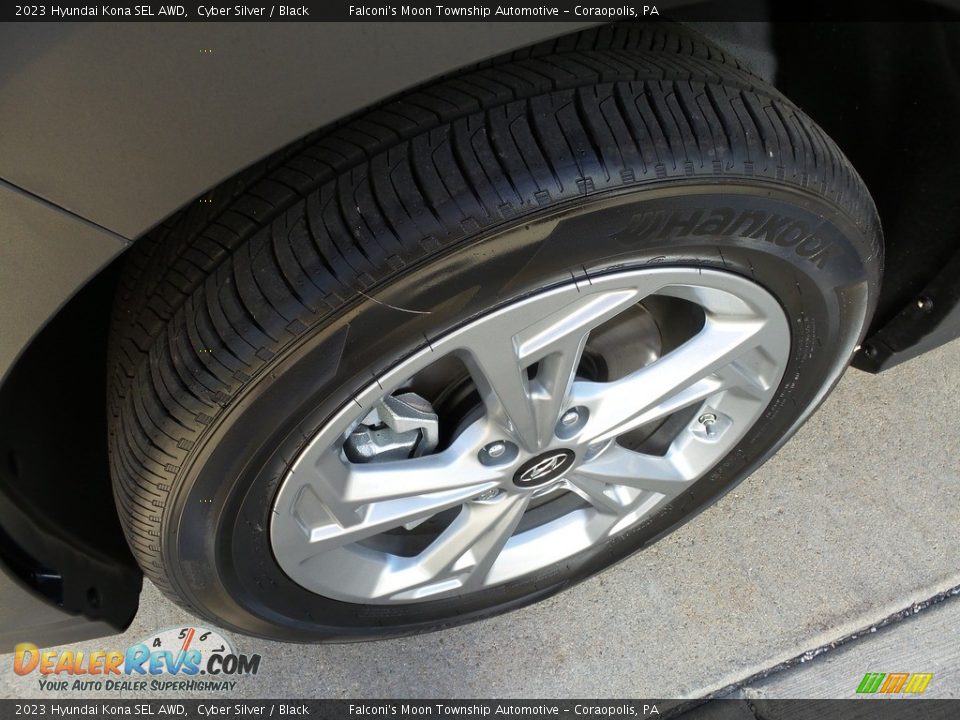 2023 Hyundai Kona SEL AWD Cyber Silver / Black Photo #10
